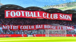 Banner des FC Sion © imago Foto: F. Dubuis